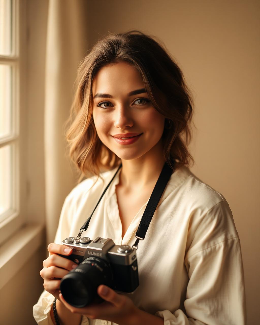 Portrait of the studio photographer